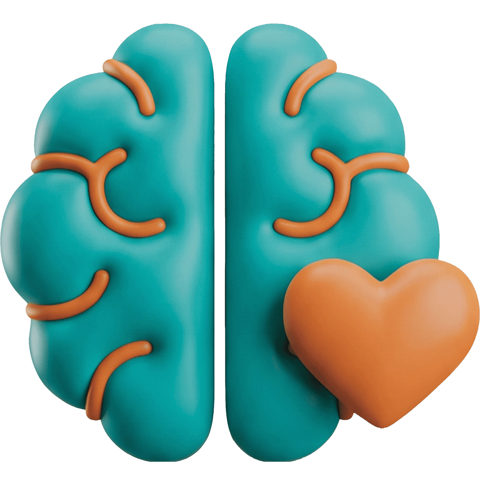  Ícono 3D de psicología en Humus Connect, Guadalajara. Terapia emocional y salud mental en un espacio seguro y profesional.